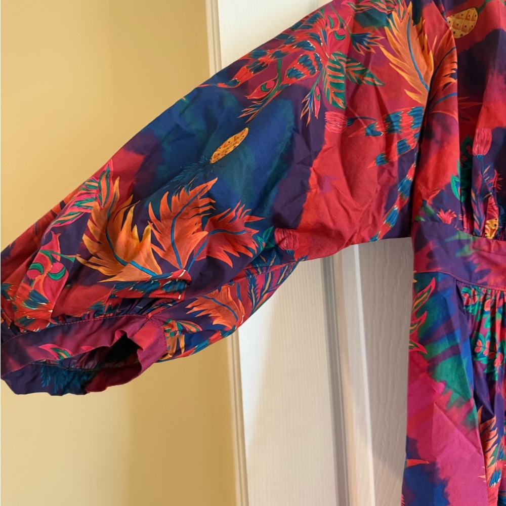 FARM Rio  Tie Dye Forest Maxi Dress - Picture 4 of 6